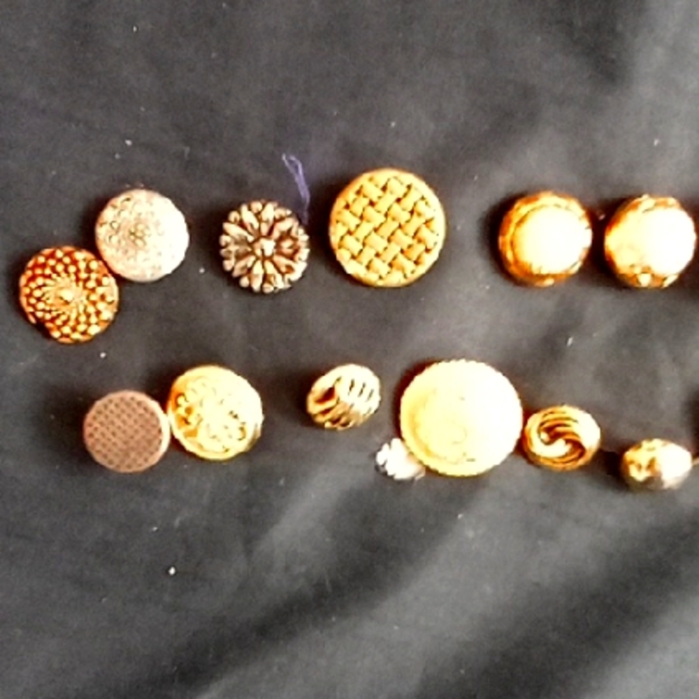 Gold and Silver Men's Accessory Jewelry Set